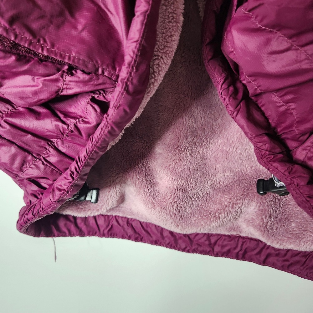 Mountain Hardwear Womens Full Zip Fleece Lined Jacket Berry Purple - Picture 6 of 16
